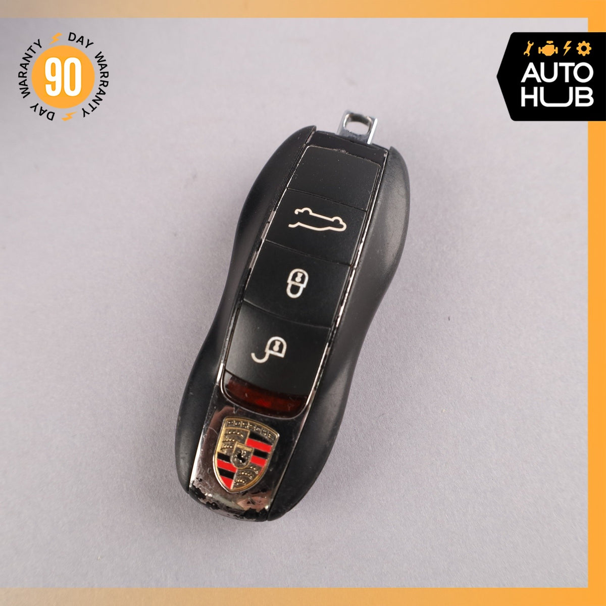 11-18 Porsche Cayenne 958 Turbo Start Ignition Switch Module w/Key OEM - photo 3