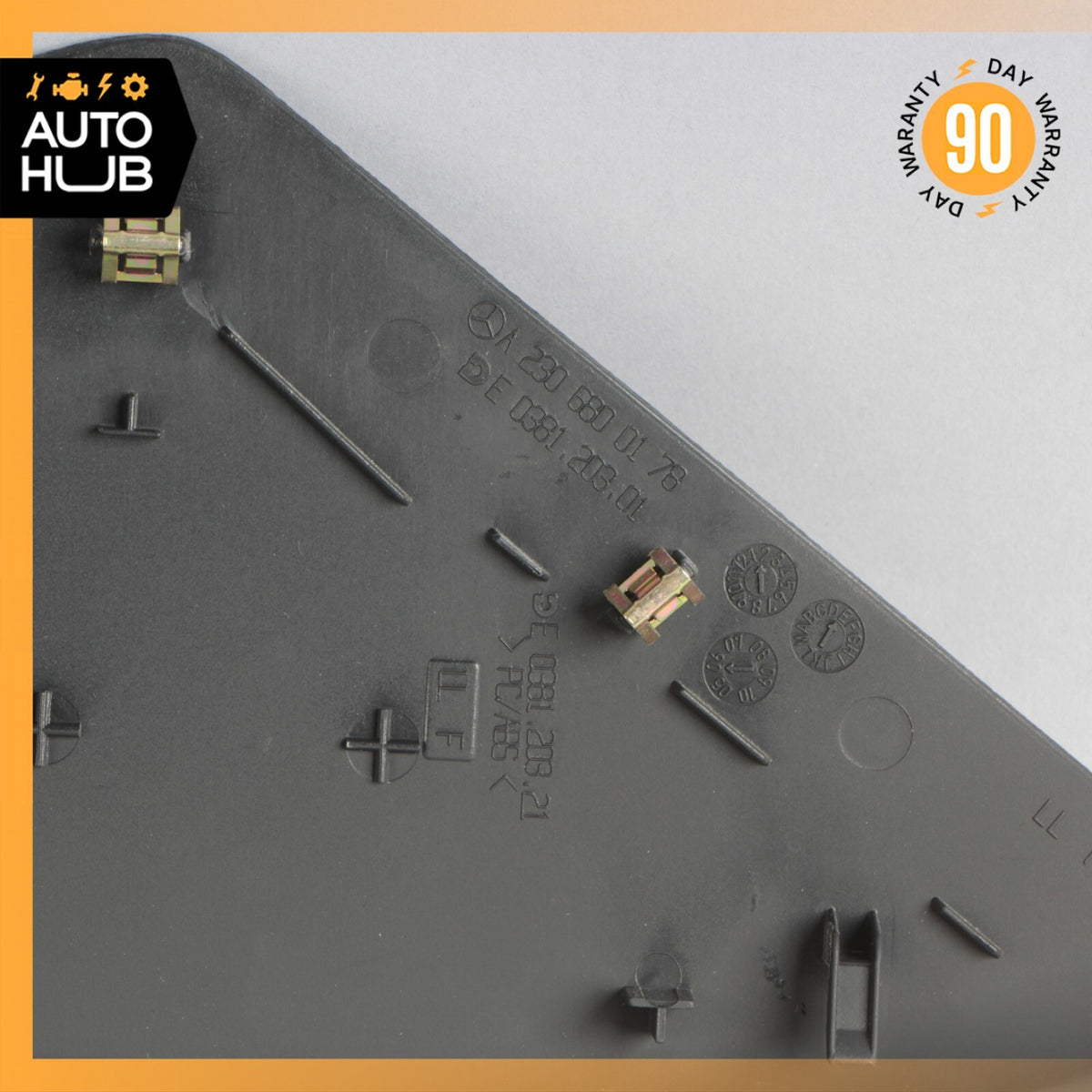 07-12 Mercedes R230 SL550 SL55 Left Side Dashboard Dash Trim Panel Cover OEM 68k - photo 9