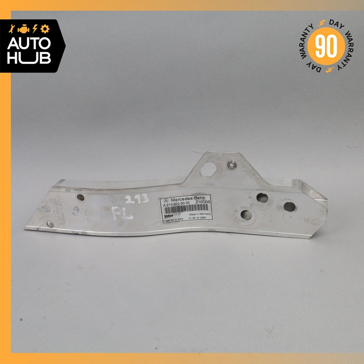 Mercedes W213 E300 CLS450 Front Radiator Support Upper Left Tie Bar Bracket OEM - photo 2