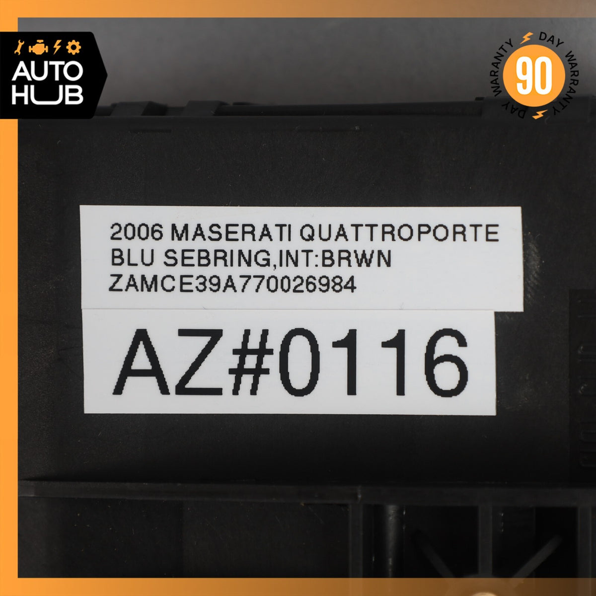 03-13 Maserati Quattroporte M139 Front Left Side Seat Control Module OEM 79k - photo 11