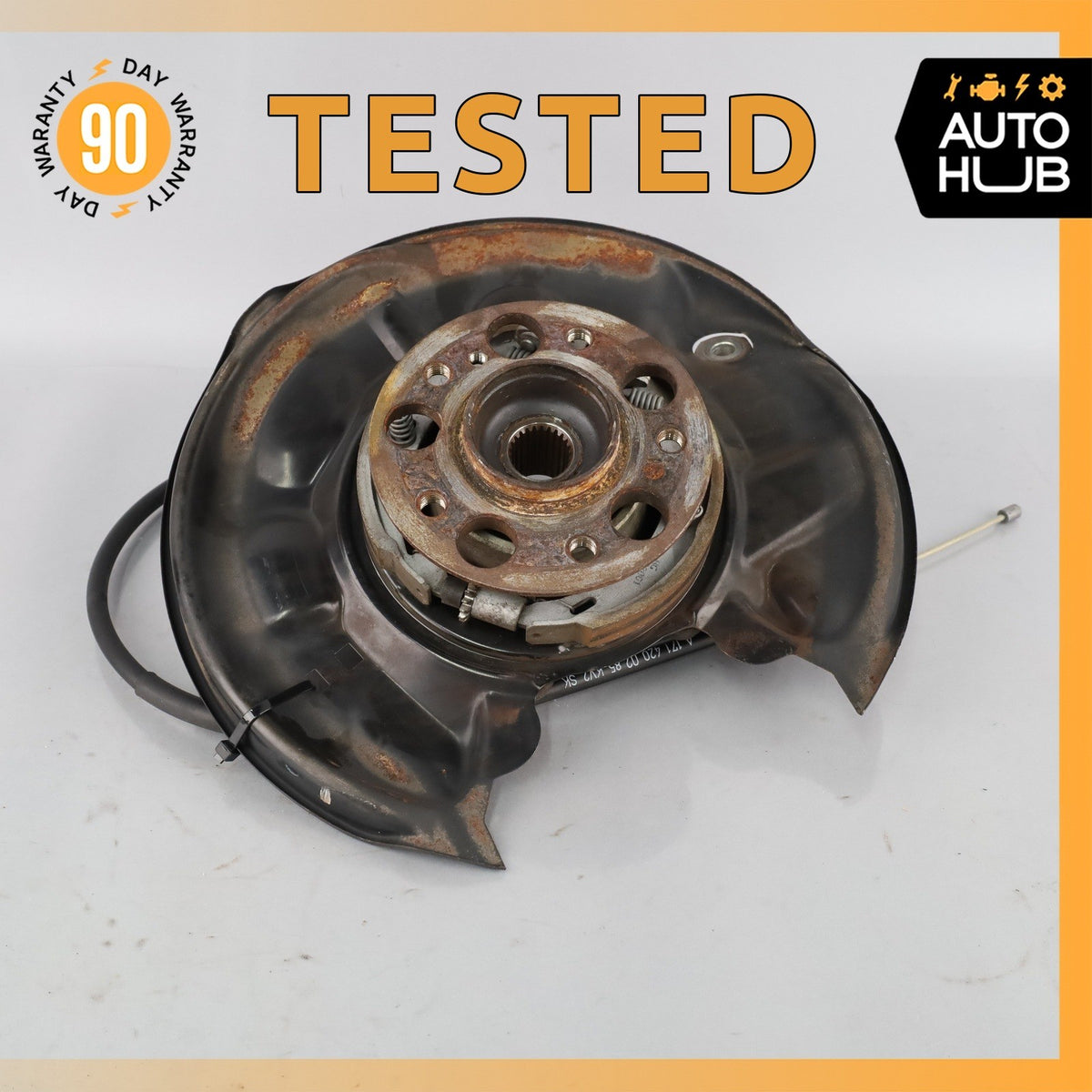 05-11 Mercedes R171 SLK280 SLK350 Rear Right Side Spindle Knuckle Hub OEM - photo 1