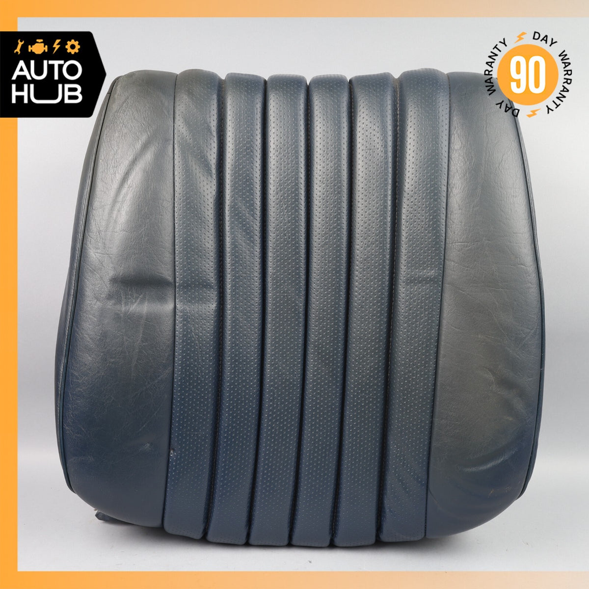 80-89 Mercedes R107 380SL 560SL Top Upper Seat Cushion Right Side Blue OEM - photo 1