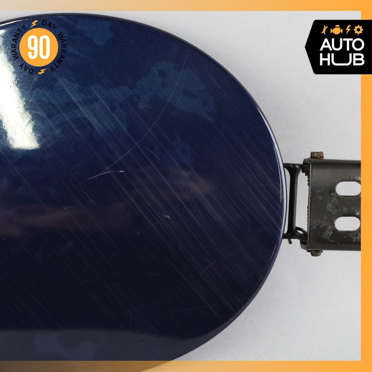 03-13 Maserati Quattroporte M139 Fuel Gas Tank Lid Door Cover Blue OEM - photo 3