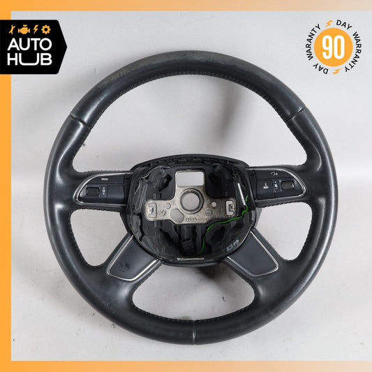 Audi B8 A4 Steering Wheel Black 4L0419091AC OEM - photo 1