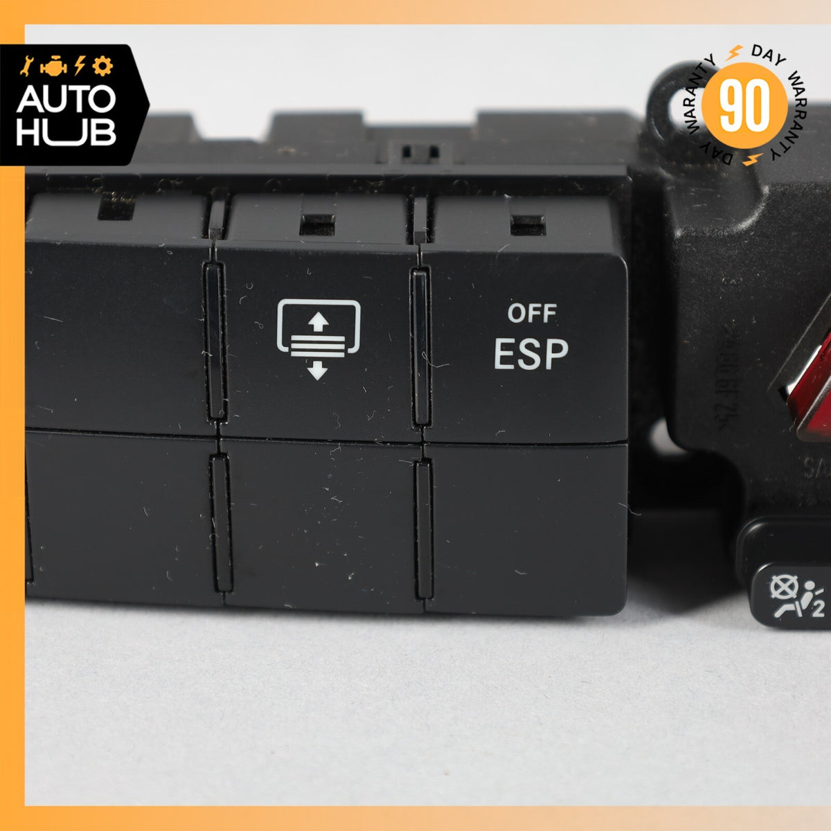 05-07 Mercedes W203 C230 C240 C280 Hazard Light Door Lock Control Panel OEM - photo 3