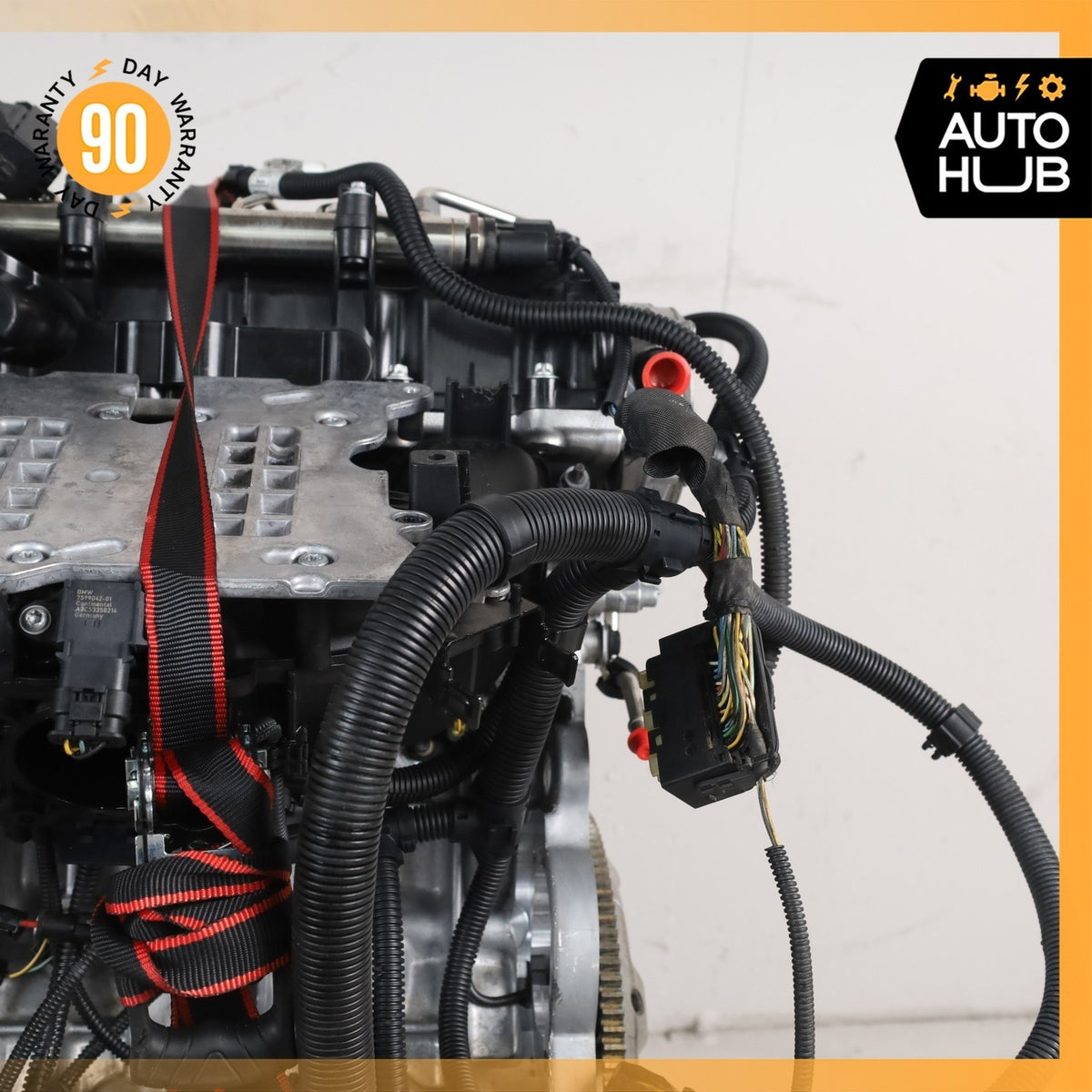 12-18 BMW F30 320i RWD 2.0L N20B20U0 Engine Motor Assembly w/ Turbo OEM 75k - photo 13