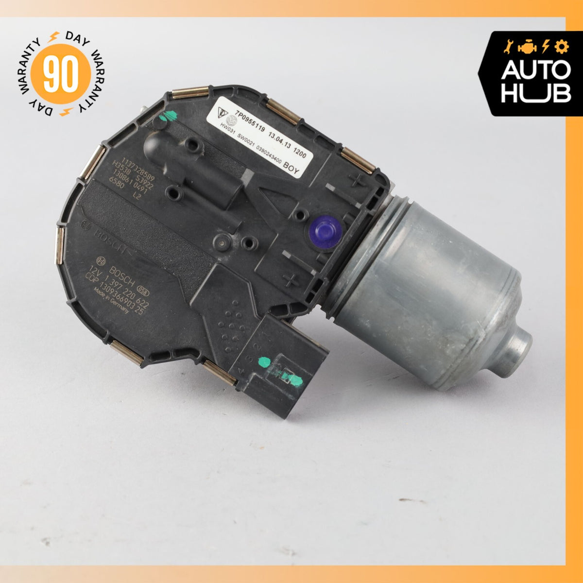 11-18 Porsche Cayenne 958 GTS Windshield Wiper Motor 7P0955119 OEM 82k - photo 1