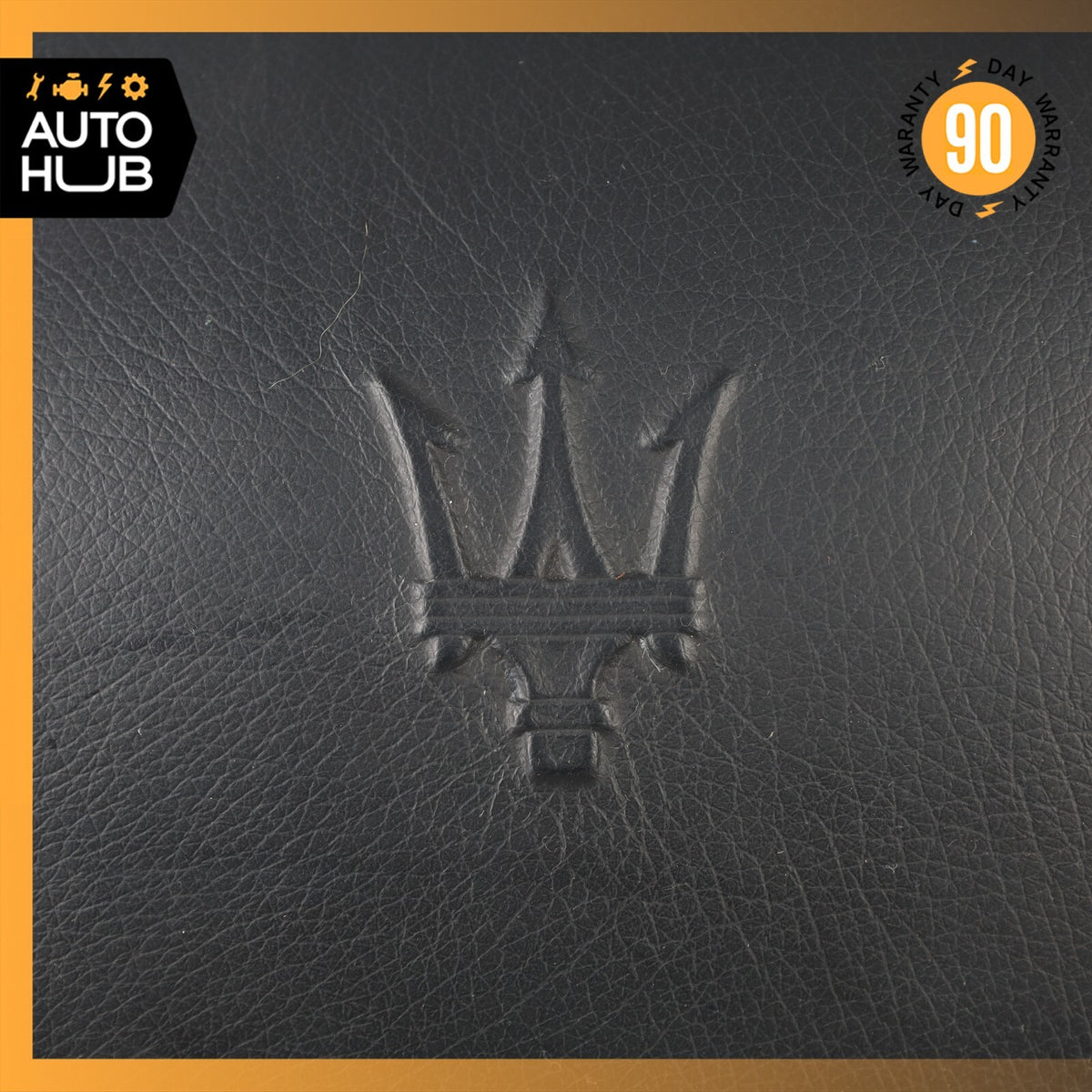 03-13 Maserati Quattroporte M139 Rear Center Seat Headrest Black OEM - photo 8