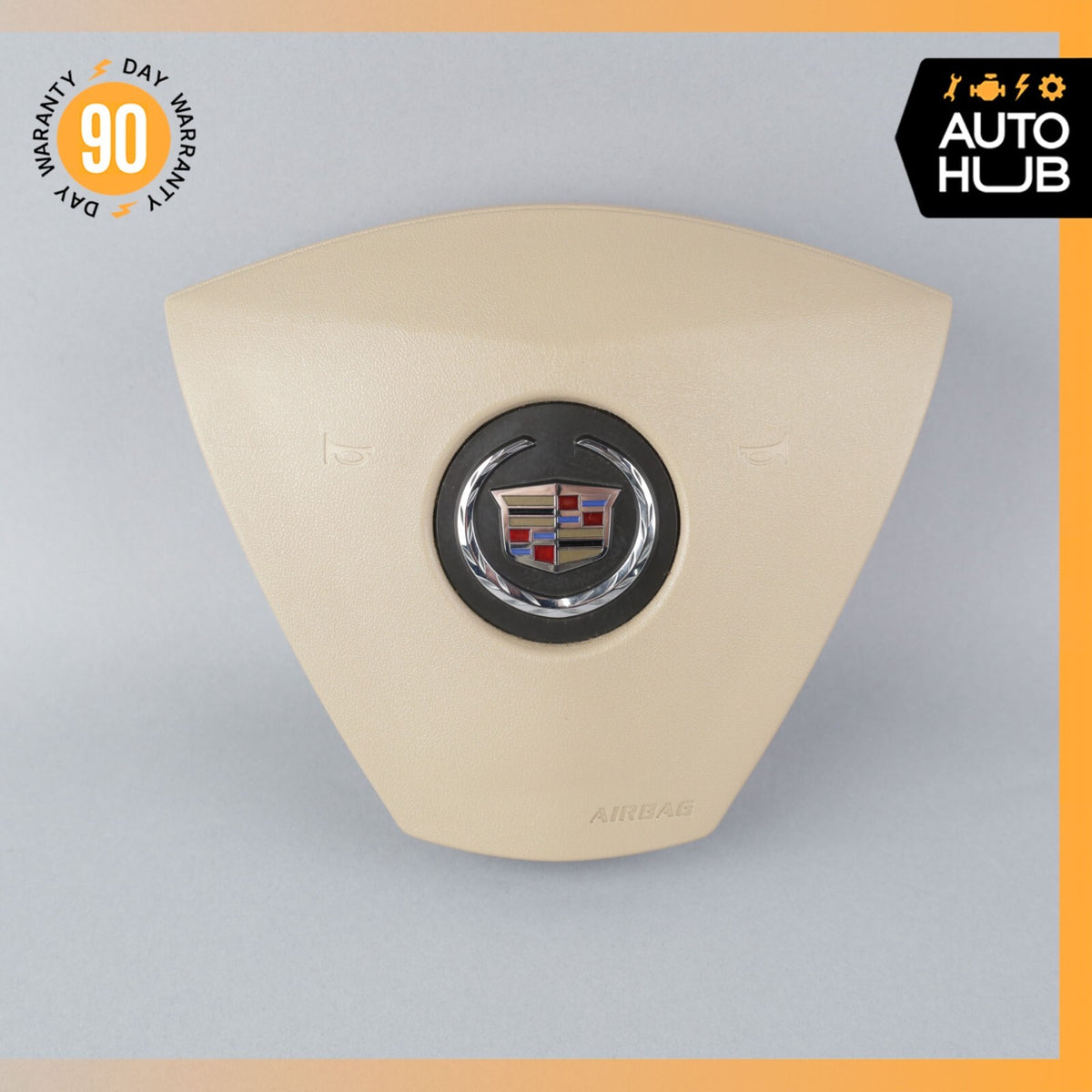 04-07 Cadillac XLR Driver Steering Wheel Airbag Beige 15782241 OEM 70k - photo 5