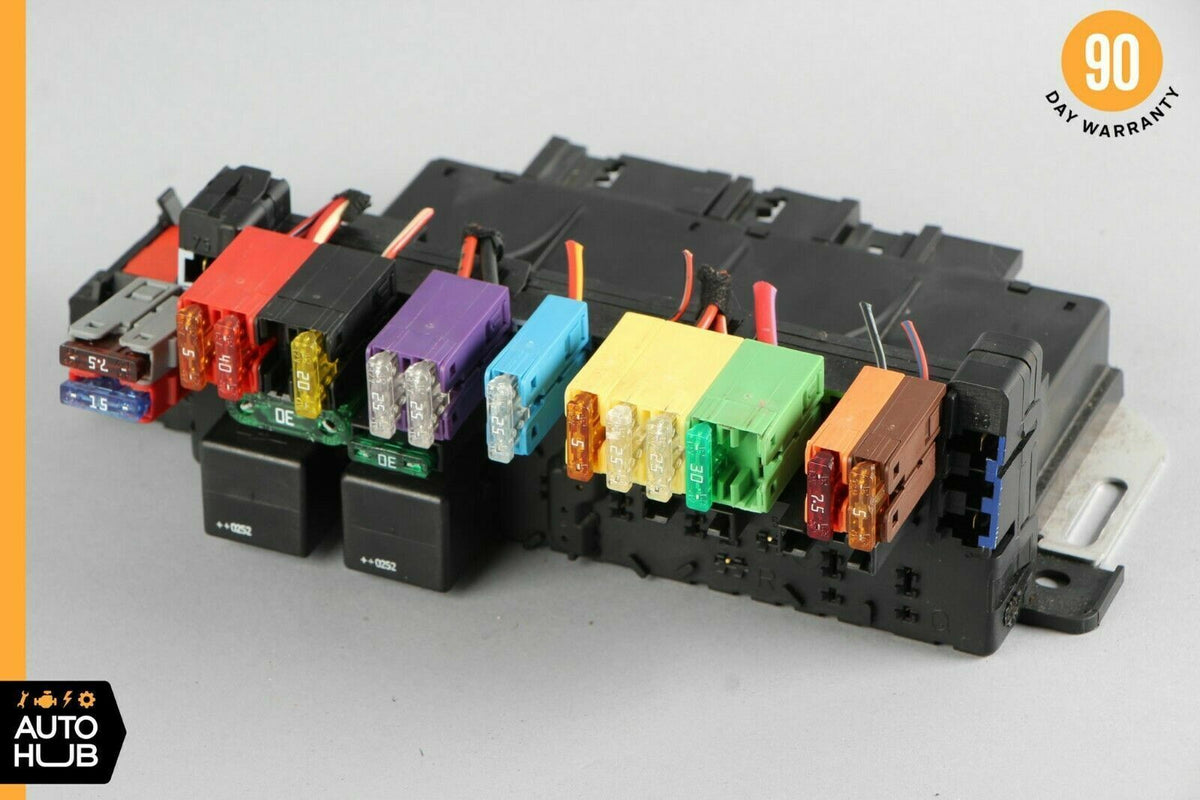 03-12 Mercedes R230 SL500 SL550 SL55 AMG Rear SAM Fuse Box Relay Module OEM - photo 2