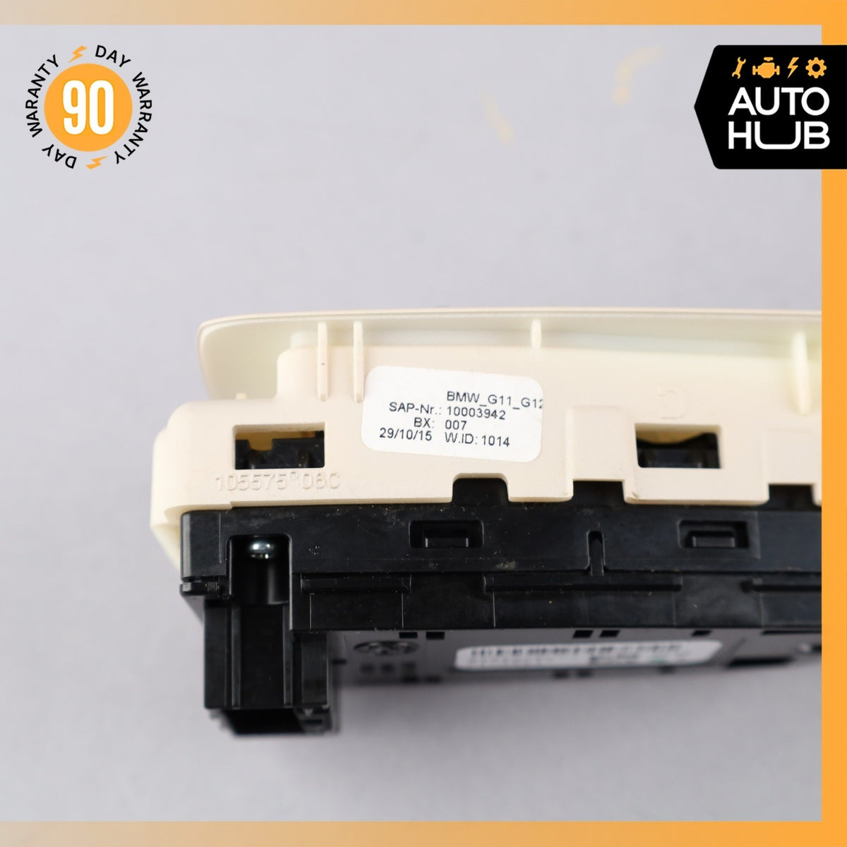 BMW G12 750Li Rear Left or Right Door Window Sunshade Control Panel Switch OEM - photo 9