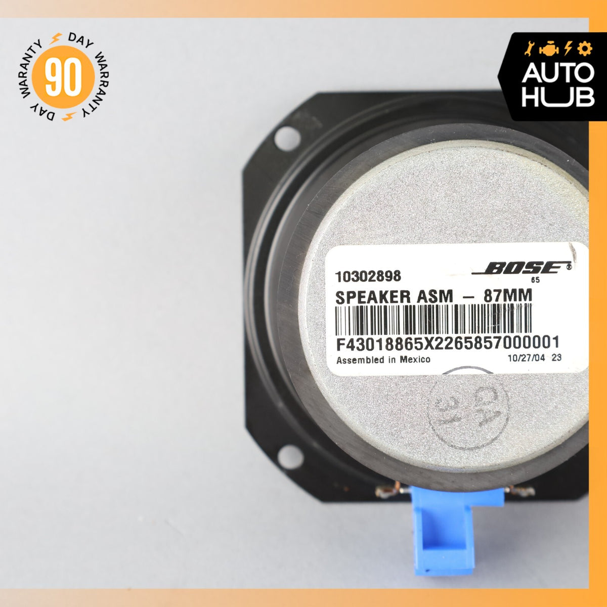 03-14 Cadillac XLR / Escalade Front or Rear Radio Sound Speaker 10302898 OEM - photo 7