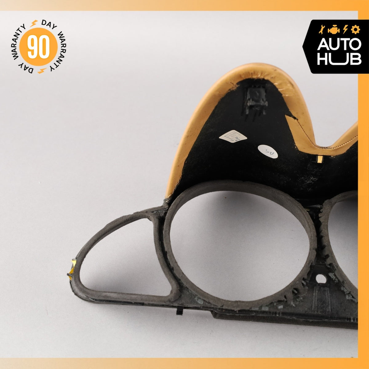 03-06 Mercedes R230 SL500 Instrument Cluster Speedometer Trim Suede Designo OEM - photo 8