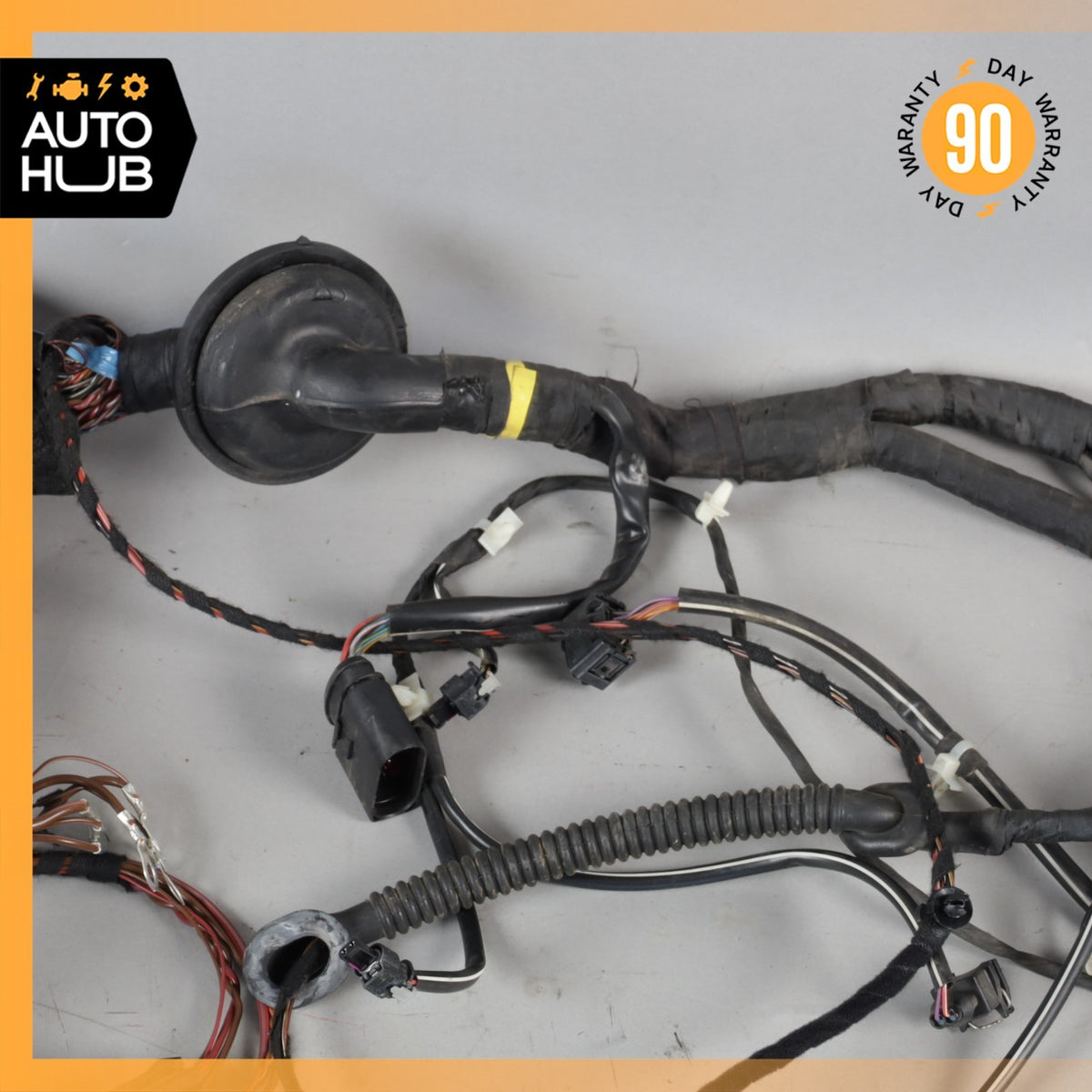17-19 Porsche 991 911 C4S Rear Right Relay Fuse Box Wiring Harness Cut OEM 24k - photo 5