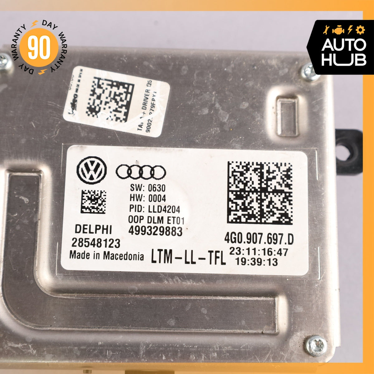 13-17 Audi 8R Q5 Headlight Head Light Lamp Control Module OEM 74k - photo 9