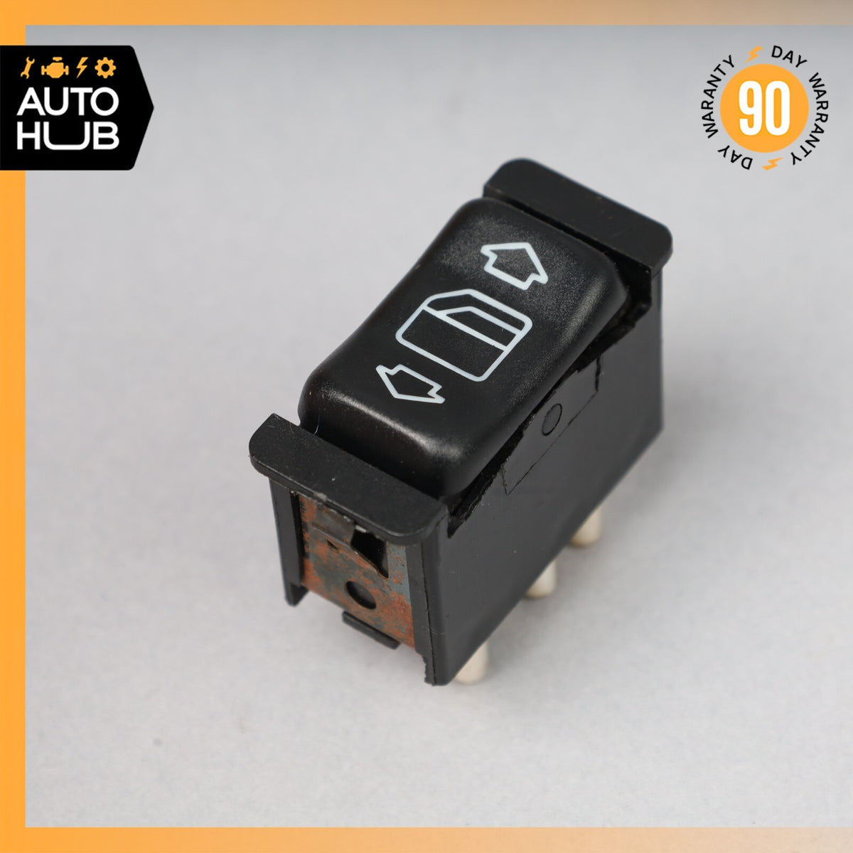 Mercedes W126 420SEL Rear Left Window Regulator Control Switch Button OEM - photo 2