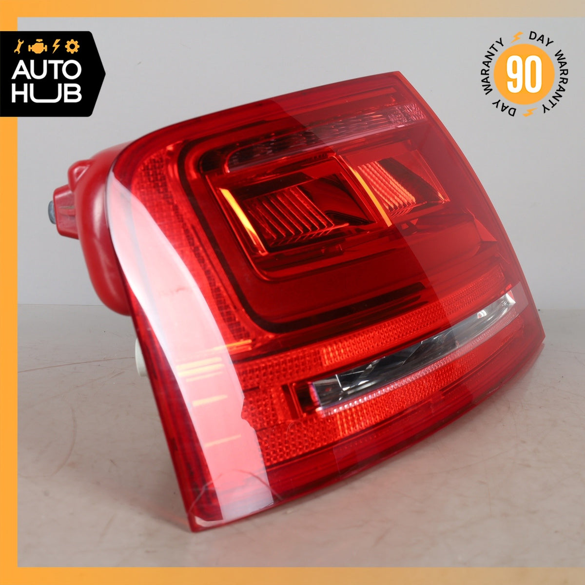 11-14 Audi D4 A8 Rear Left Driver Side LED Outer Tail Light Assembly OEM - photo 7