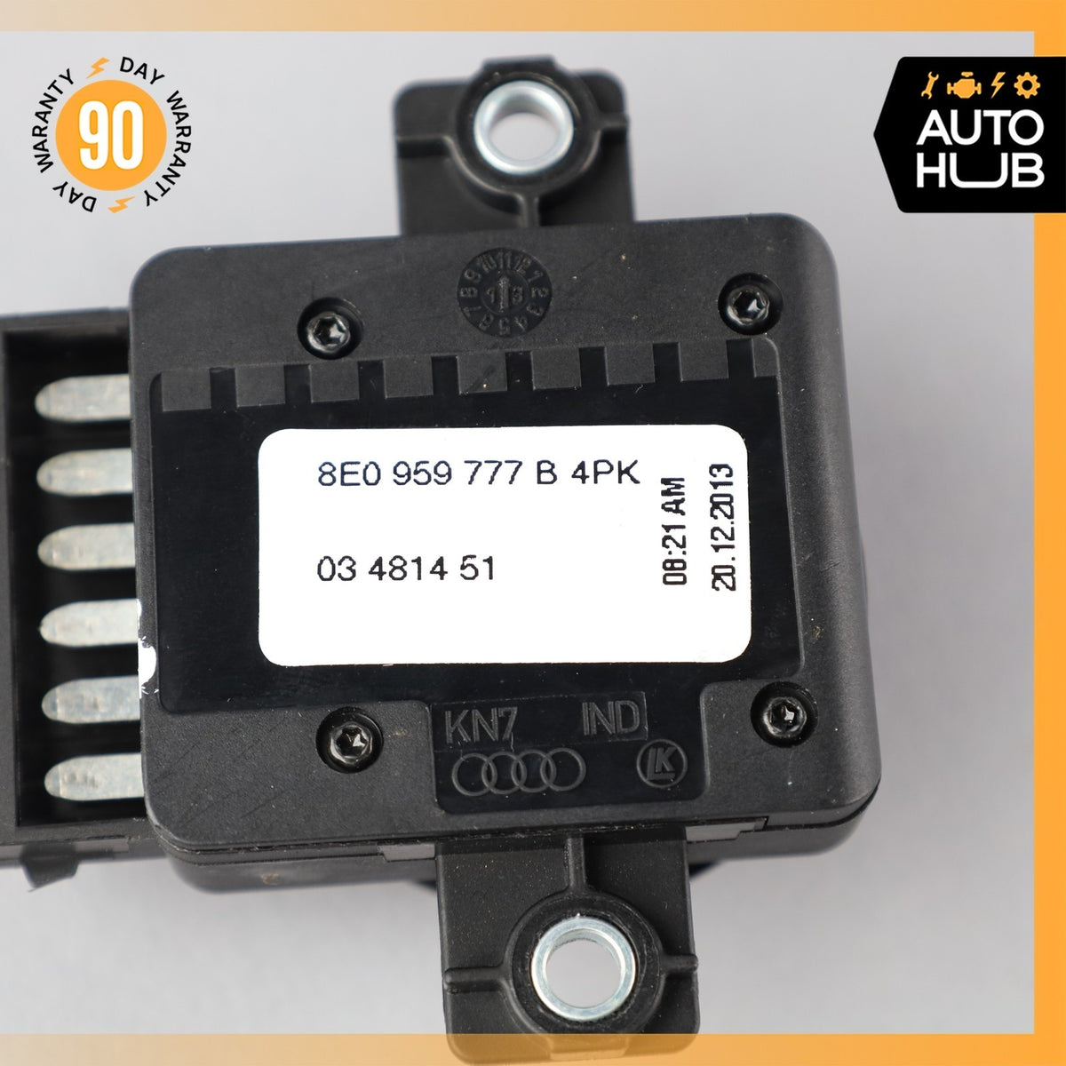 Audi 4G8 A7 S7 Front Right or Left Seat Lumbar Control Switch 8E0959777B OEM - photo 7