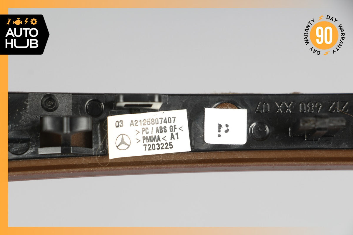10-13 Mercedes W212 E350 E550 AC A/C Climate Control Switch Trim Bezel OEM 63k - photo 11