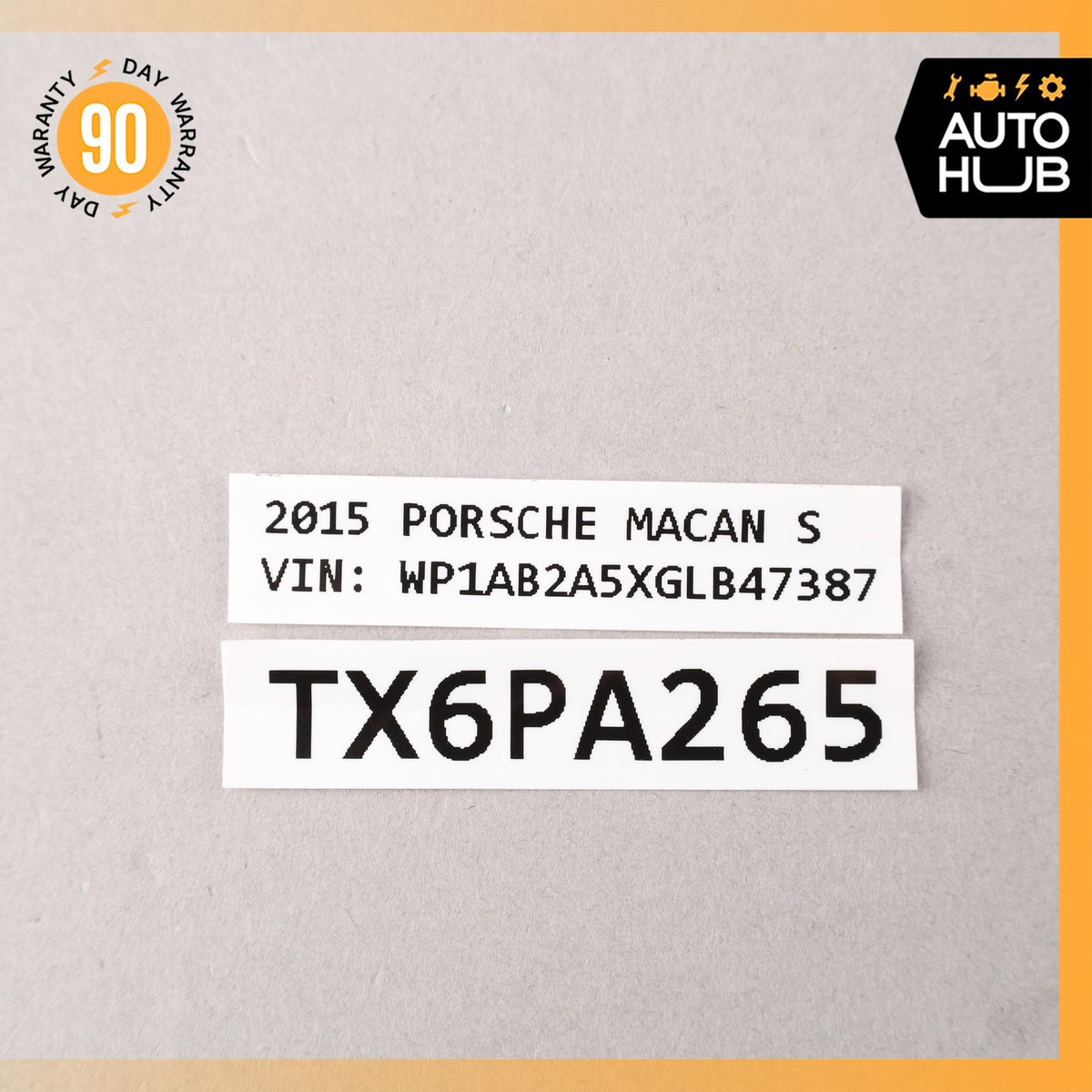 Porsche Macan 95B S Boxster Cayman Subwoofer AMP Bose Amplifier OEM 74k - photo 10
