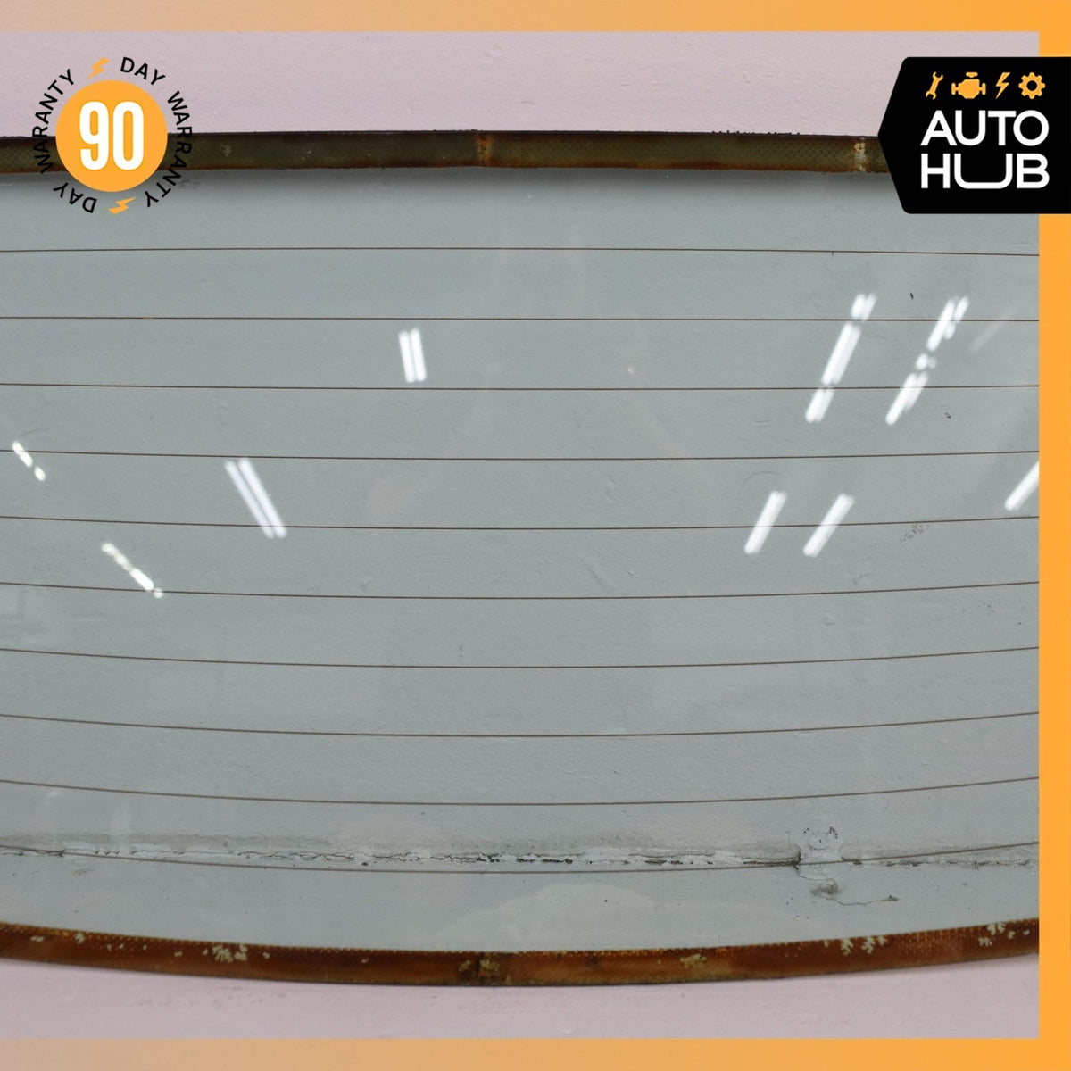 Maserati GranTurismo S GranCabrio M145 Convertible Soft Top Rear Glass OEM - photo 3