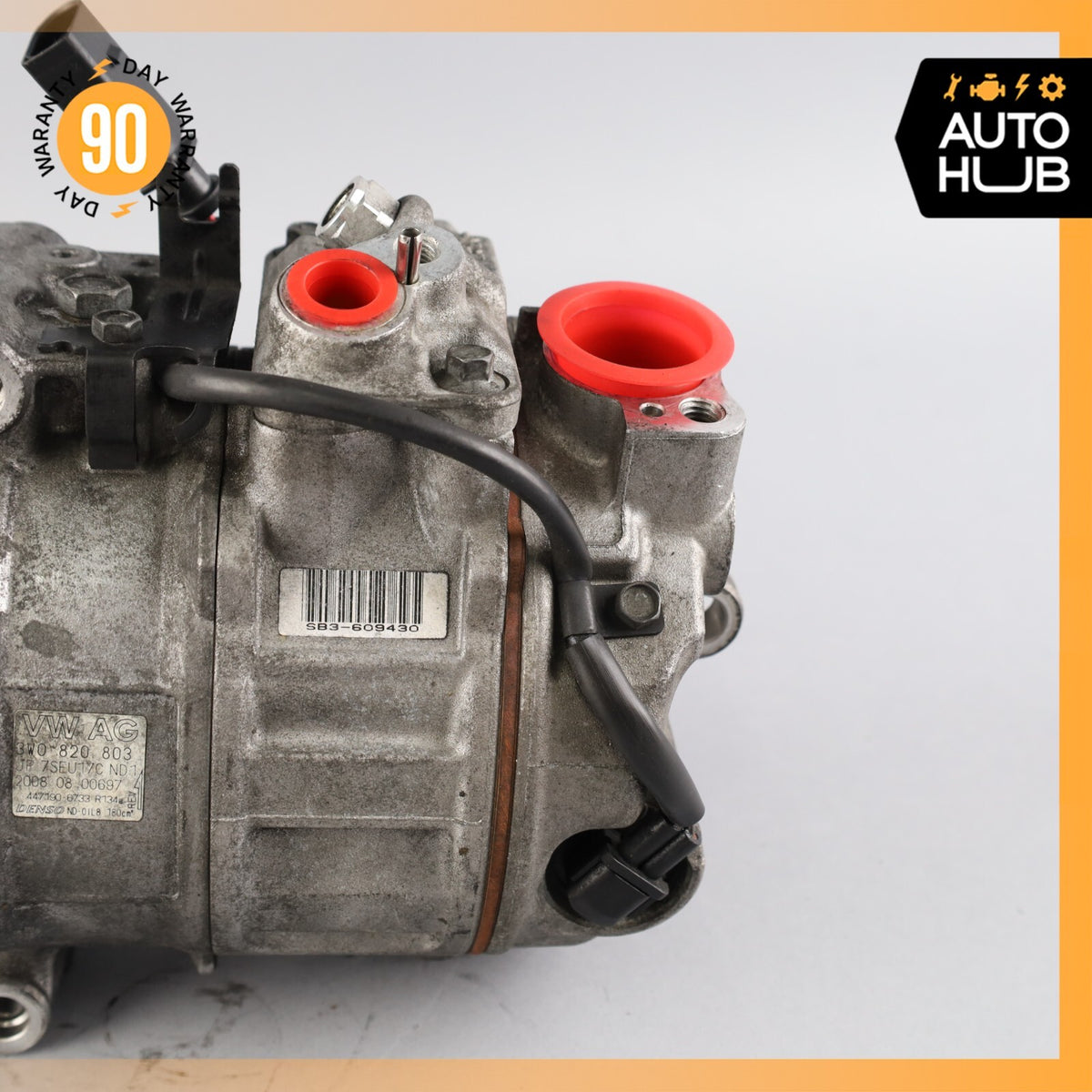 03-18 Bentley Continental GTC Speed GT A/C Air Conditioning Compressor OEM 83k - photo 4