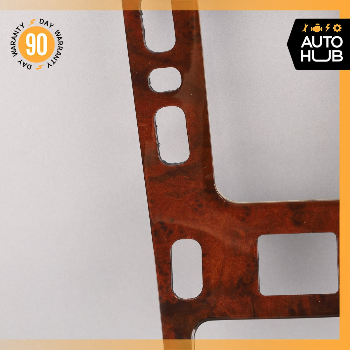 02-05 Mercedes W163 ML350 ML500 Center Console Shifter Trim Bezel Wood OEM - photo 7