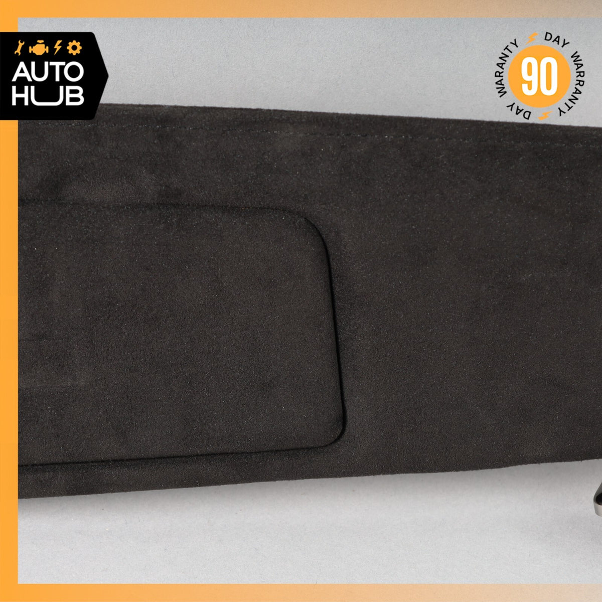 20-22 KARMA Revero GT GTS Left Side Sunvisor Sun Visor Suede Black OEM 11k - photo 10