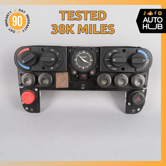 00-04 Aston Martin DB7 Vantage AC Heater Climate Control w/ Clock 37111816AB OEM - photo 1