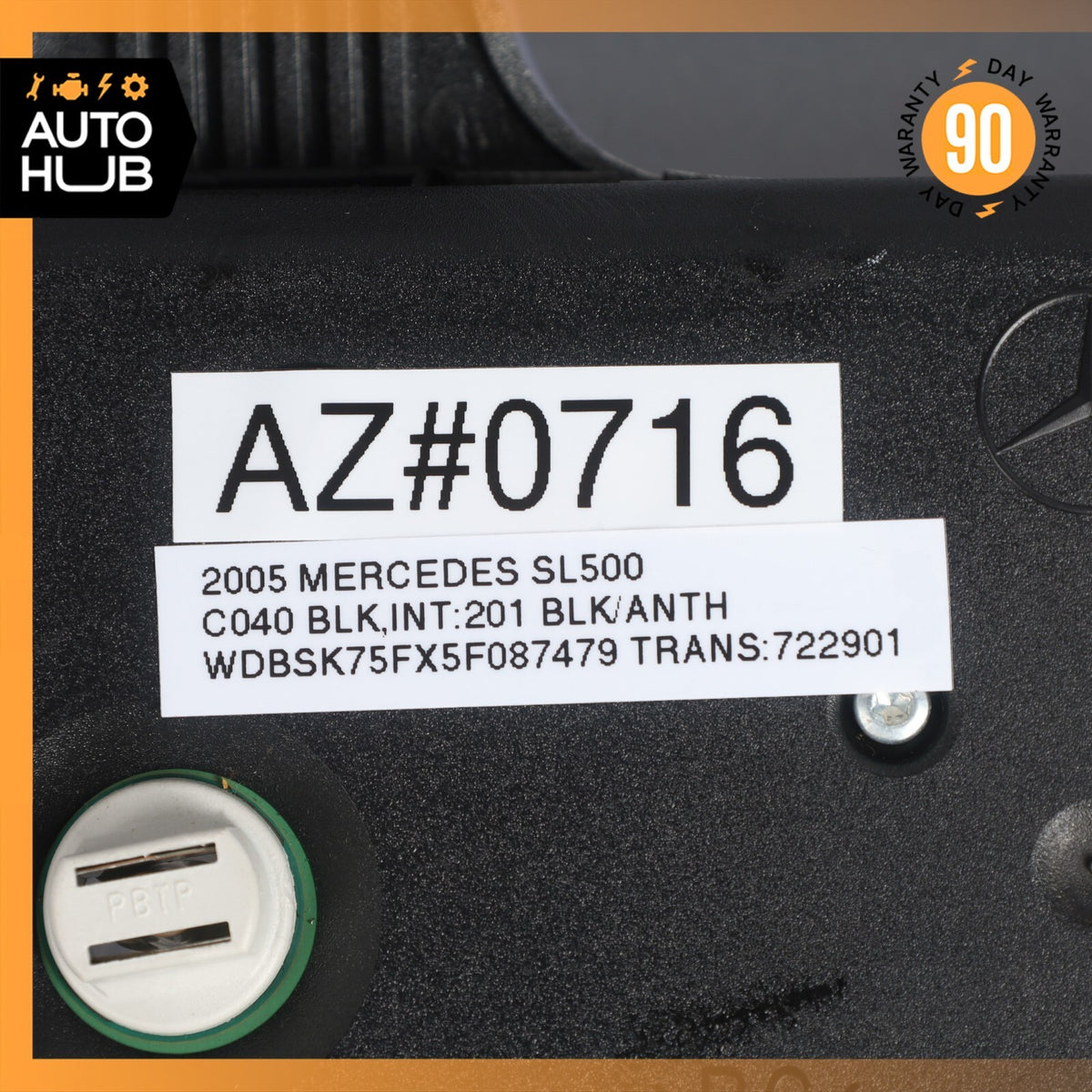 05-12 Mercedes R230 SL500 SL55 AMG Interior Overhead Dome Reading Light OEM - photo 14