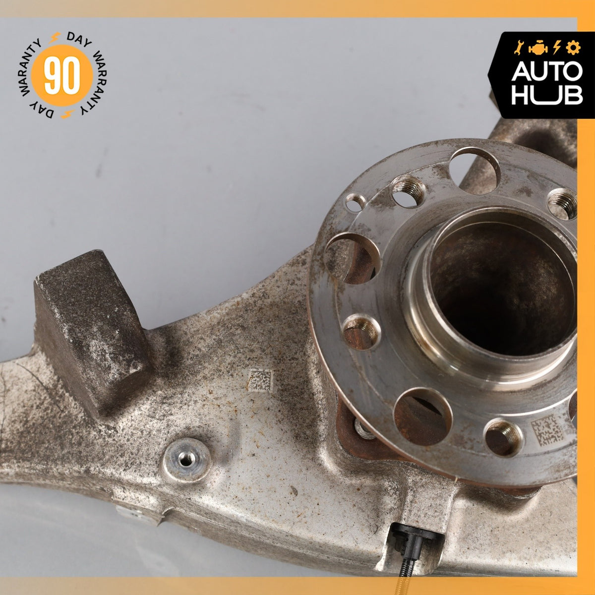 15-23 Mercedes W205 C63 AMG S Front Left Side Spindle Knuckle Hub OEM - photo 5