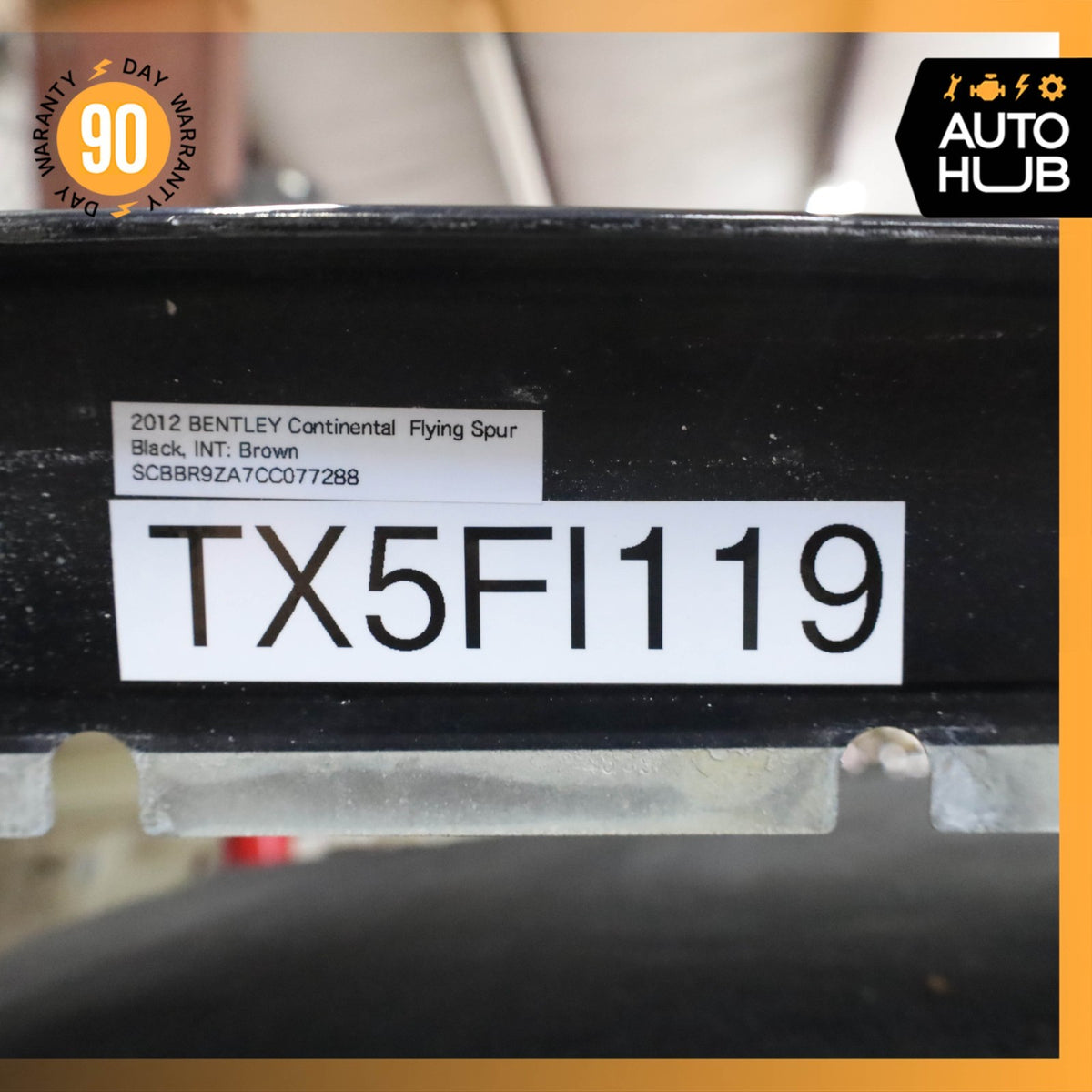 06-13 Bentley Continental Flying Spur Right Side Fender Assembly OEM - photo 20