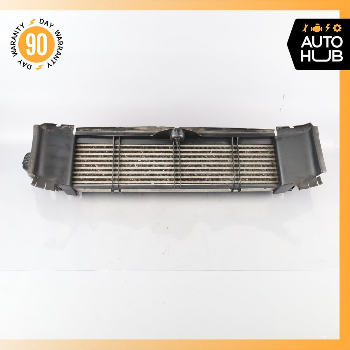 12-15 Mercedes R172 SLK250 M271 Intercooler Air Cooler Radiator w/ Air Duct OEM - photo 8