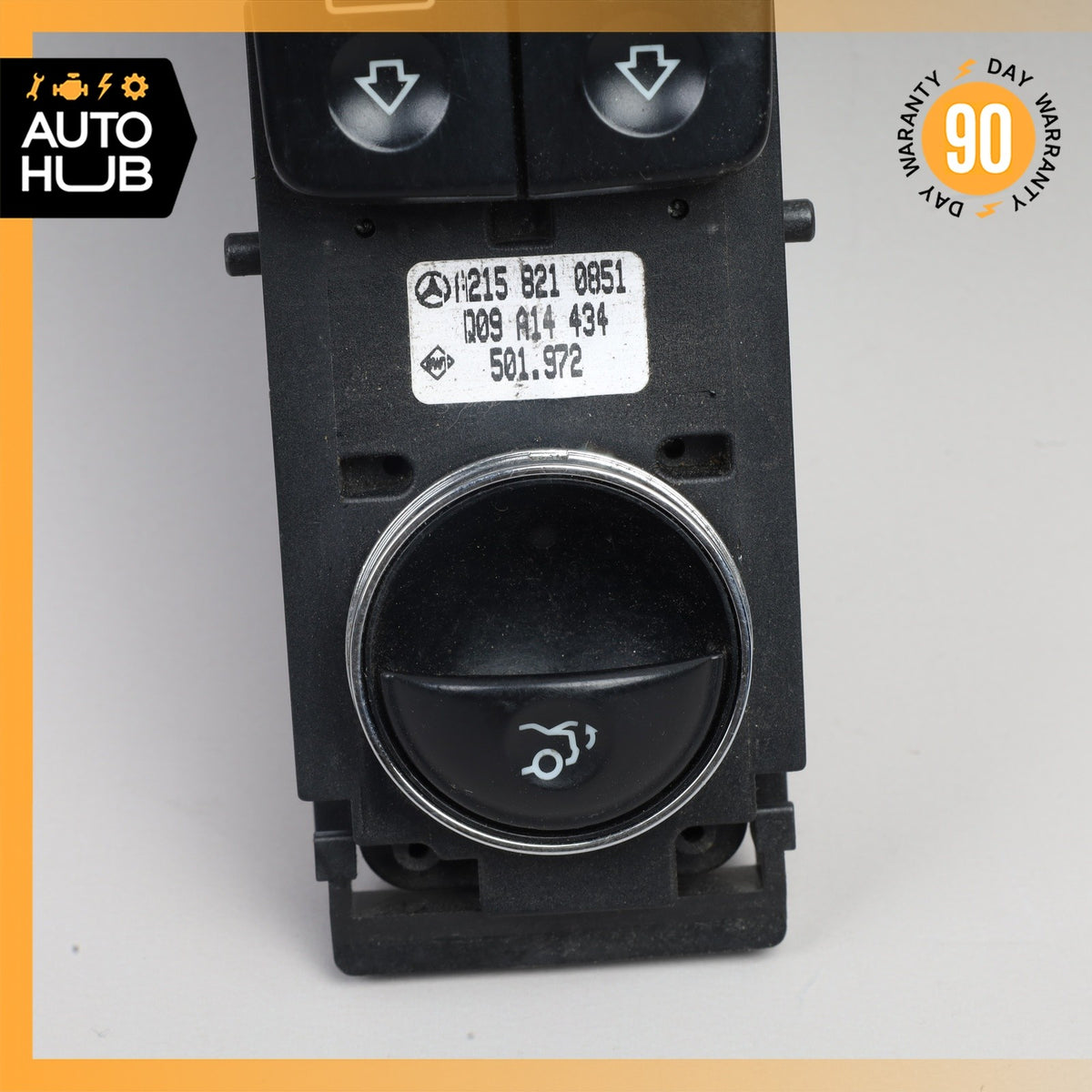 03-06 Mercedes W215 CL500 CL55 CL600 Driver Master Window Switch 2158210851 OEM - photo 2
