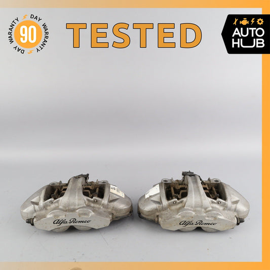 17-26 Alfa Romeo 949 Stelvio Giulia Front Left & Right Brake Calipers Set OEM - photo 1