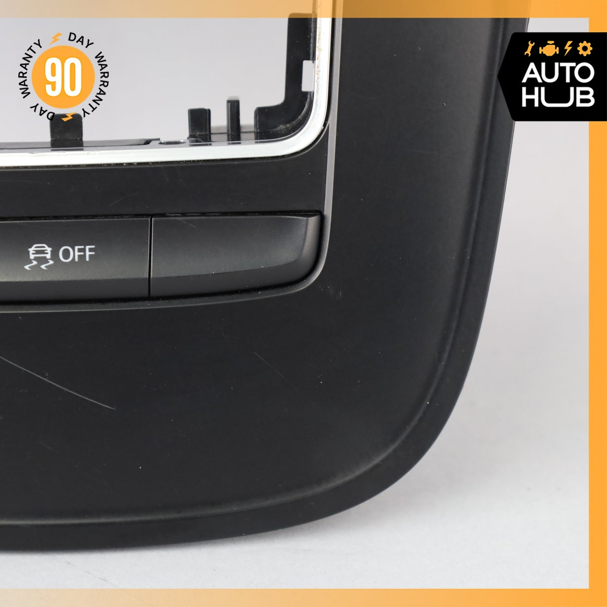 10-12 Audi B8 A4 Center Console Shifter Cover Trim Panel Bezel w/ Switch OEM - photo 8