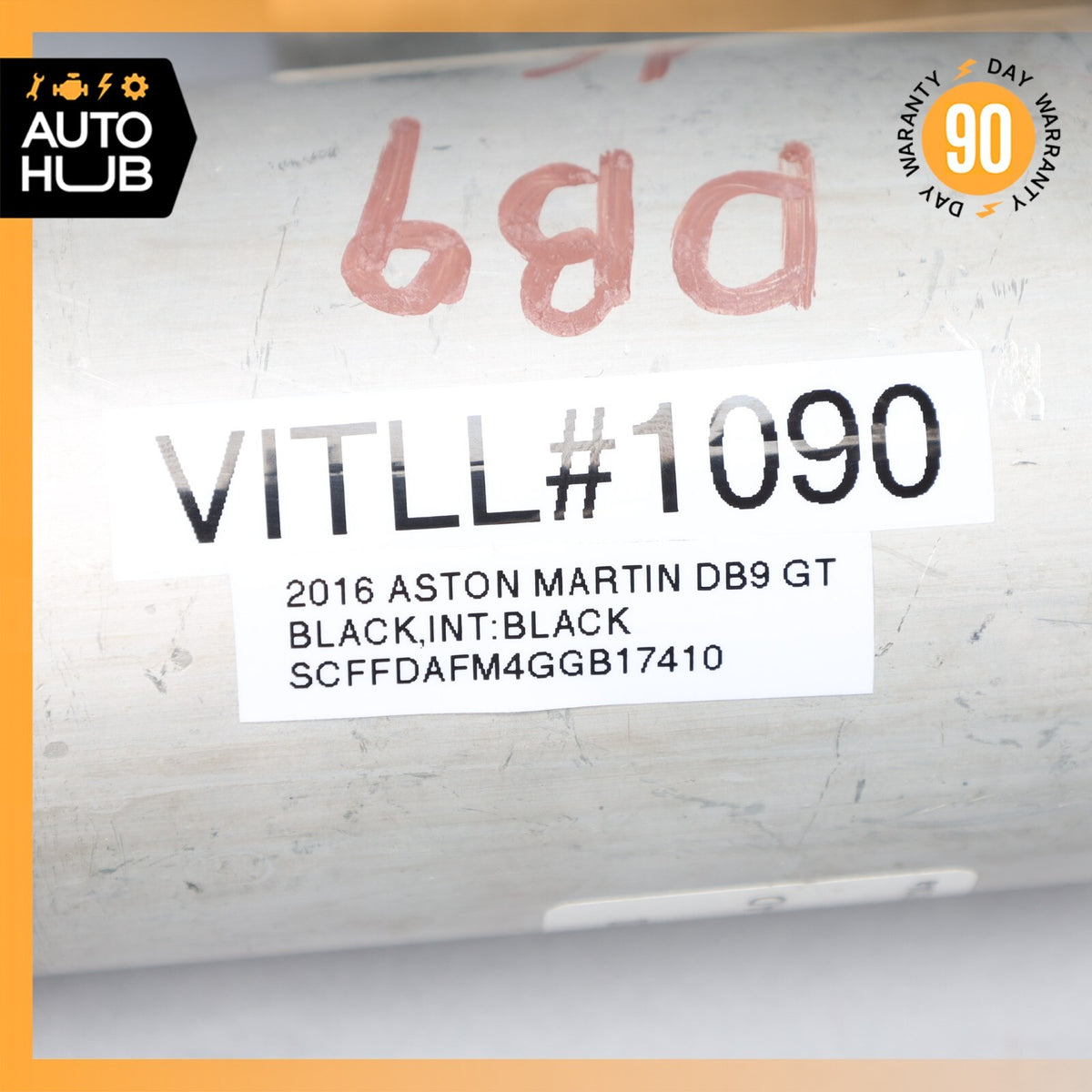 05-19 Aston Martin DB9 GT Rapide Vanquish AC A/C Receiver Drier Container OEM 7k - photo 11