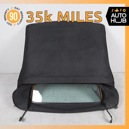 00-04 Aston Martin DB7 Volante Convertible Soft Top Roof Black OEM 35k - photo 1