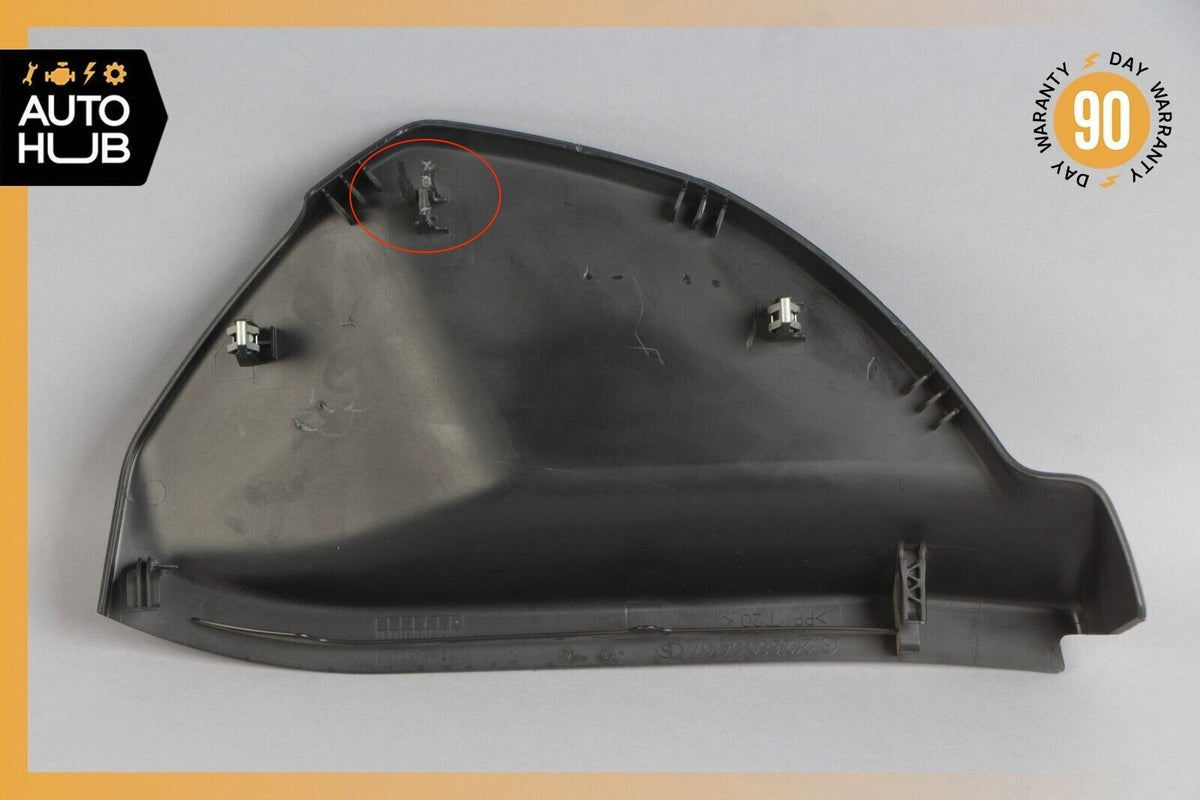 10-16 Mercedes W212 E550 E400 Right Dashboard Dash Cover Panel Trim Black OEM - photo 6