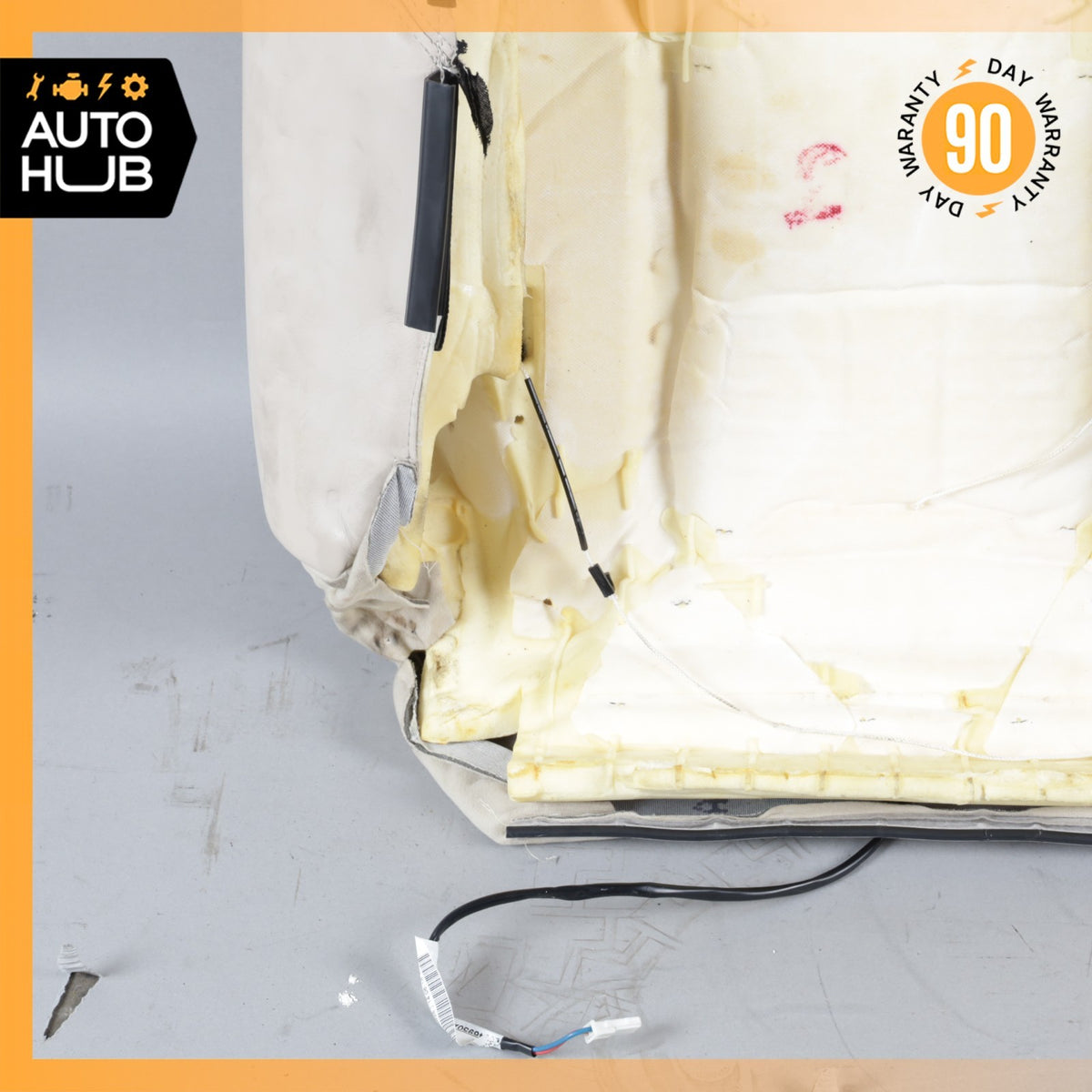 14-17 Maserati Quattroporte M156 GTS Front Left Side Top Upper Seat Cushion OEM - photo 15