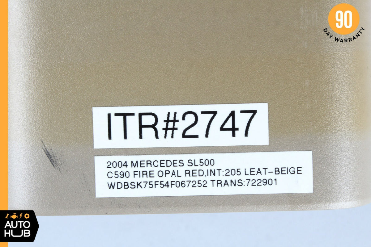 03-06 Mercedes R230 SL500 SL55 Steering Column Control Switch & Clock Spring OEM - photo 12