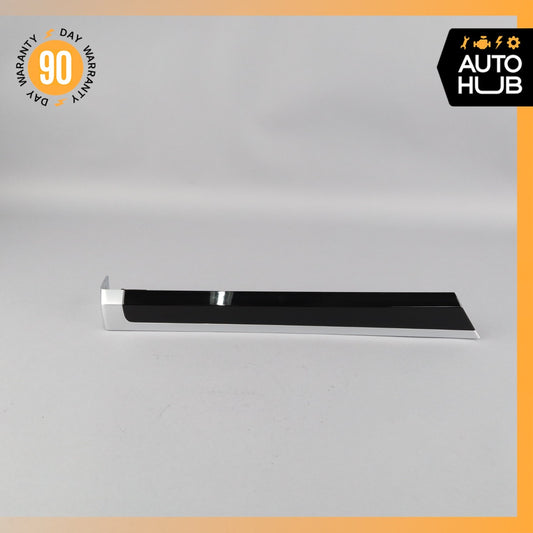 Porsche Cayenne 958 Rear Right Door Panel Molding Trim Piano Wood 7P5867420F OEM - photo 1