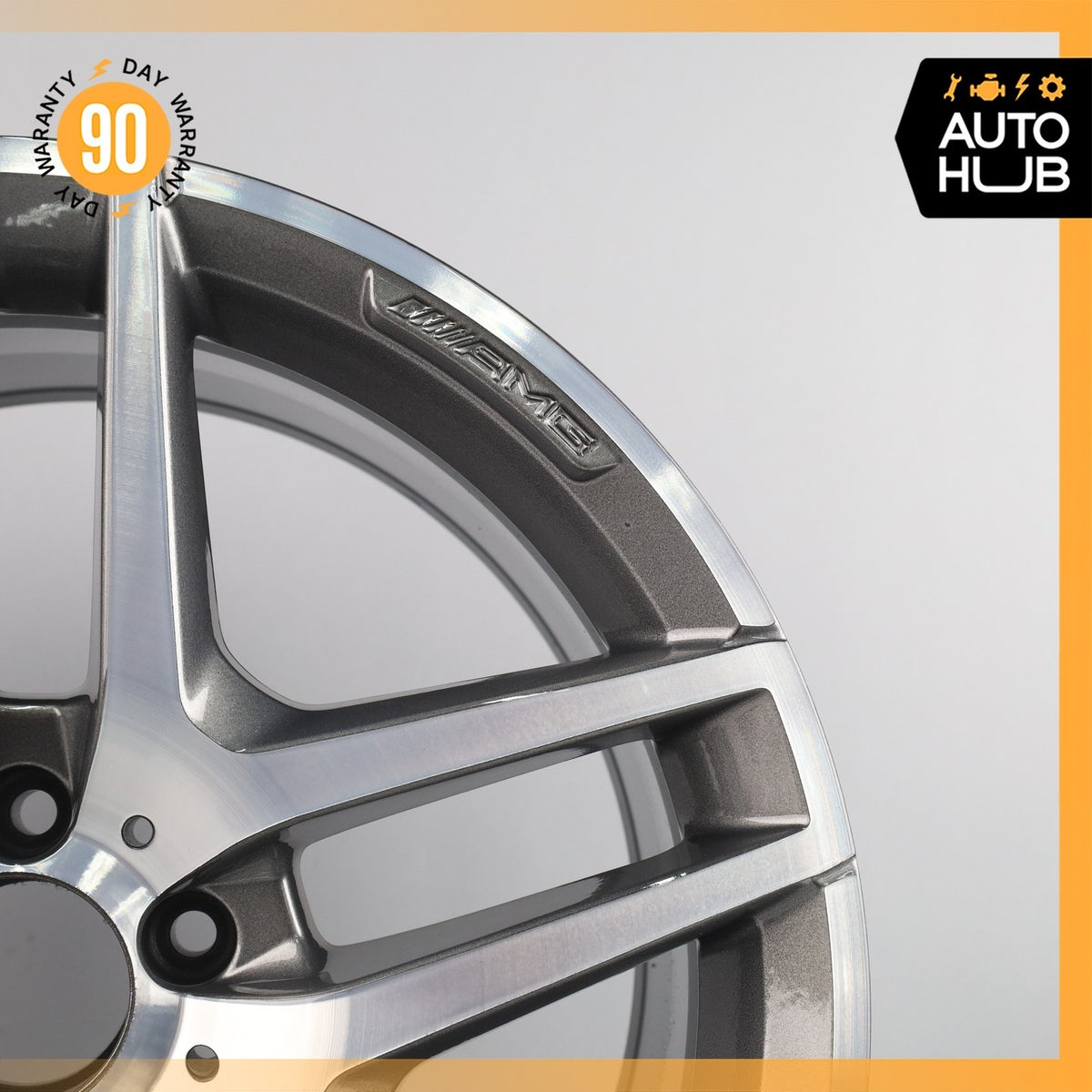 Mercedes W222 S550 S63 AMG 9.5 x 19 19" Rear Wheel Rim 2224010100 OEM - photo 4