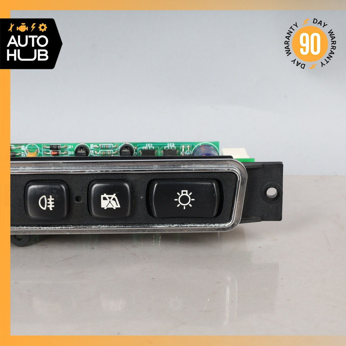 99-02 Bentley Arnage Rolls Royce Silver Seraph Center Console Switch Panel OEM - photo 4