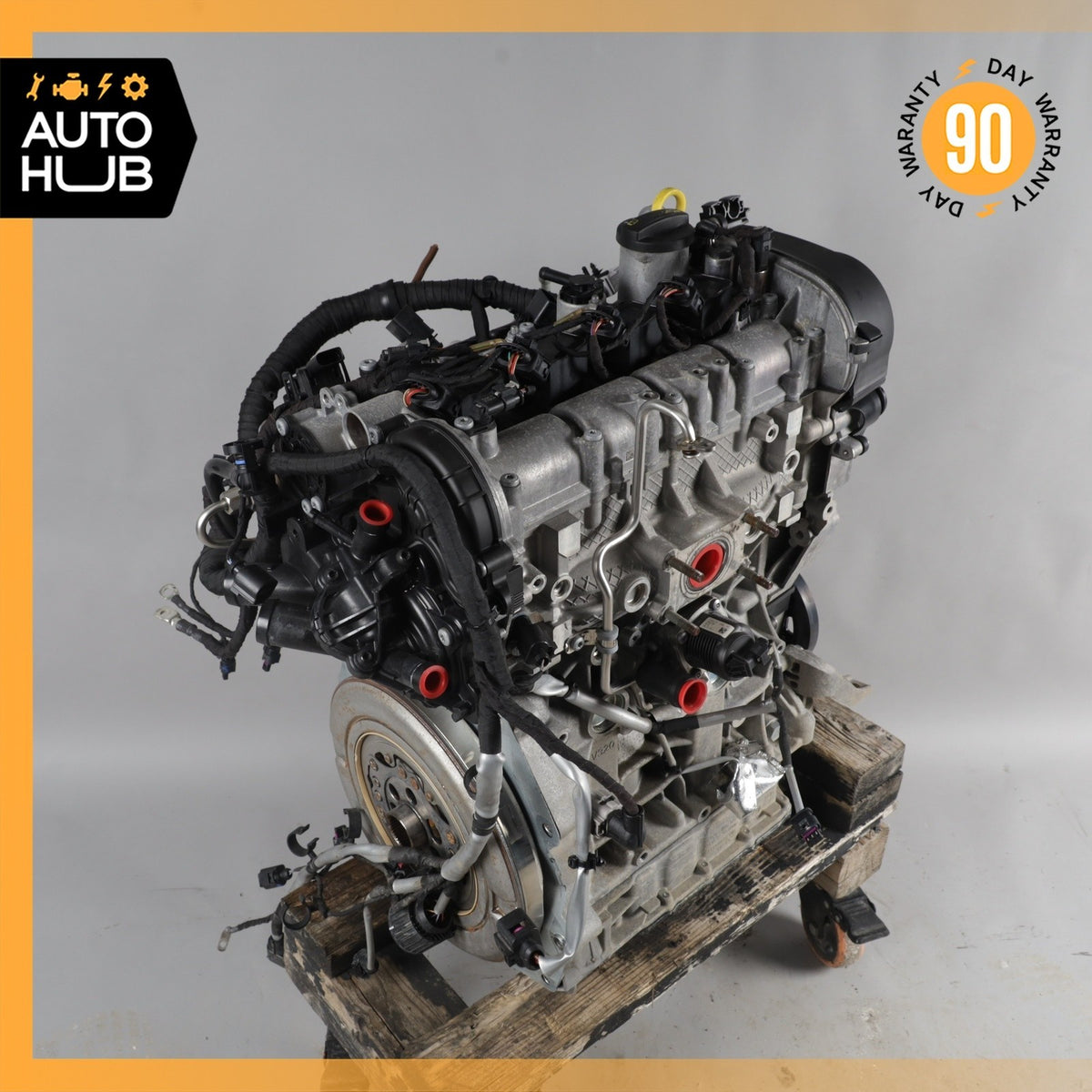 16-18 Audi 8V E-Tron A3 1.4L L4 Engine Motor Assembly CXUA OEM 78k - photo 2