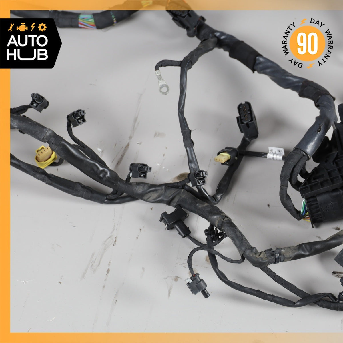 16-18 Mercedes W205 C63 AMG Engine Motor Cable Wire Harness OEM - photo 7