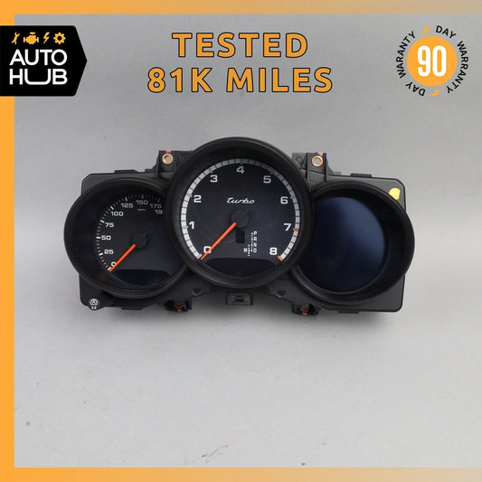 15-16 Porsche Macan 95B Turbo 3.6L V6 Instrument Speedometer Cluster OEM 81k - photo 1