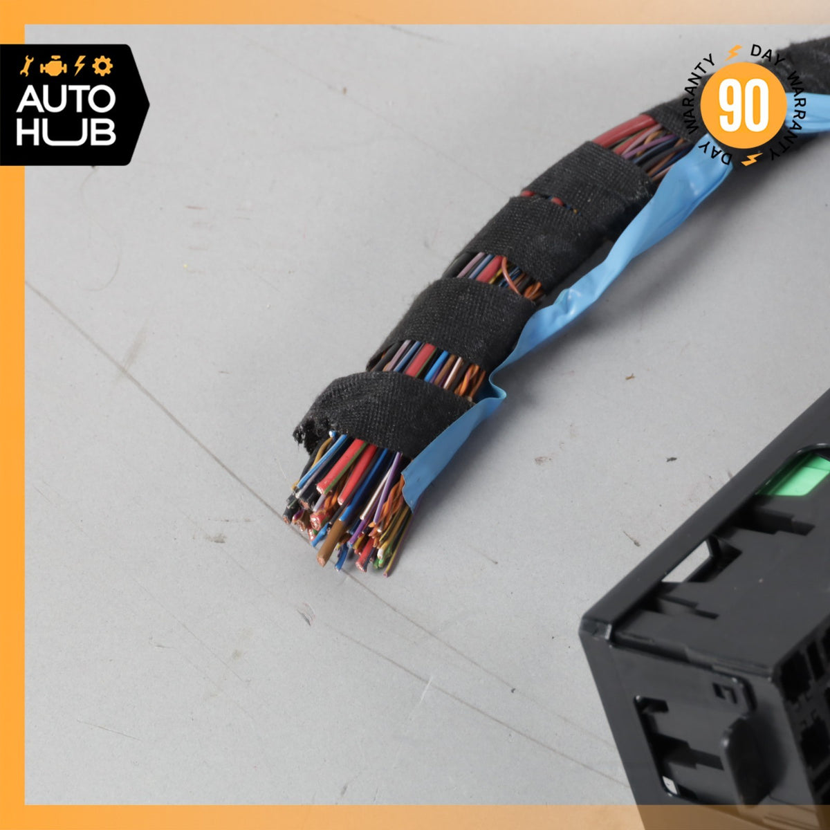 17-19 Porsche 991 911 C4S Rear Right Relay Fuse Box Wiring Harness Cut OEM 24k - photo 9