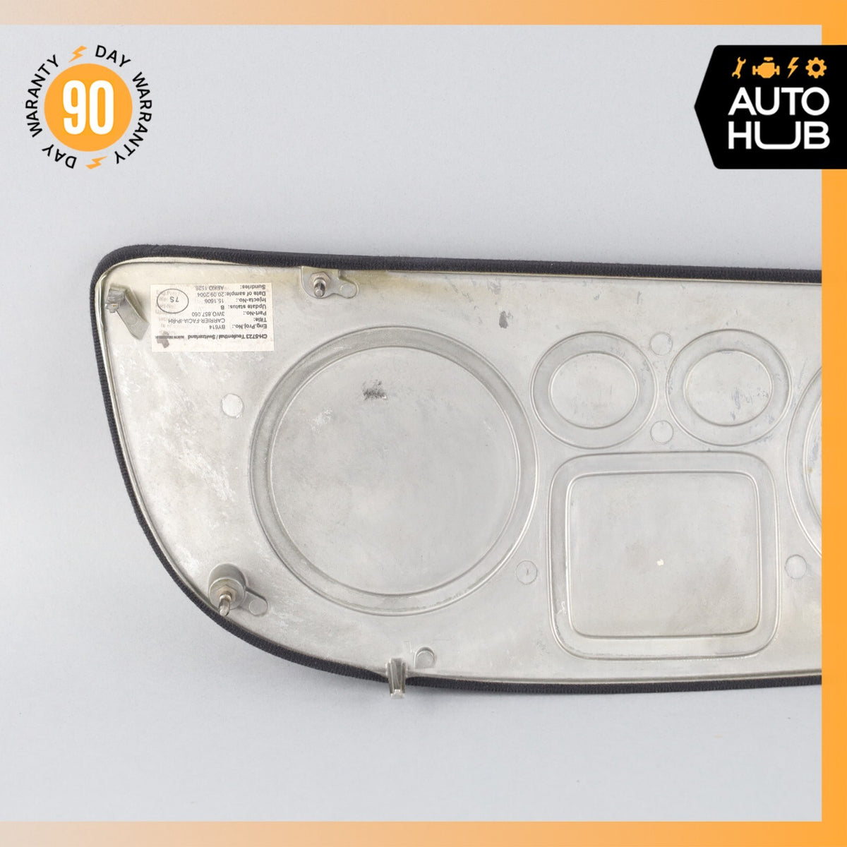 03-13 Bentley Continental GT GTC Right Dashboard Dash Trim Bezel Wood OEM 65k - photo 8