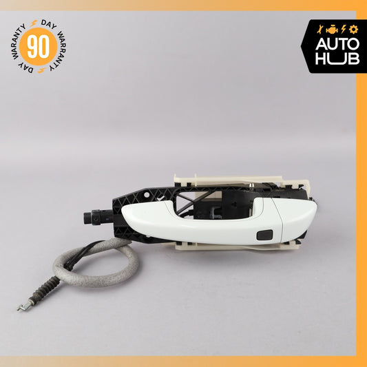 11-18 Porsche Cayenne 958 Rear Left Side Exterior Door Handle w/ Keyless Go OEM - photo 1